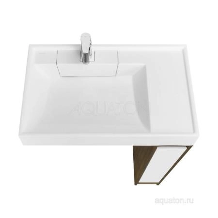 Тумба под раковину AQUATON Лондри 20 Дуб Кантри без фасада 1A267101LHDY0
