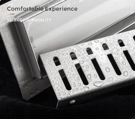 Душевой трап Gappo G85007-3 из нержавеющей стали 50 см