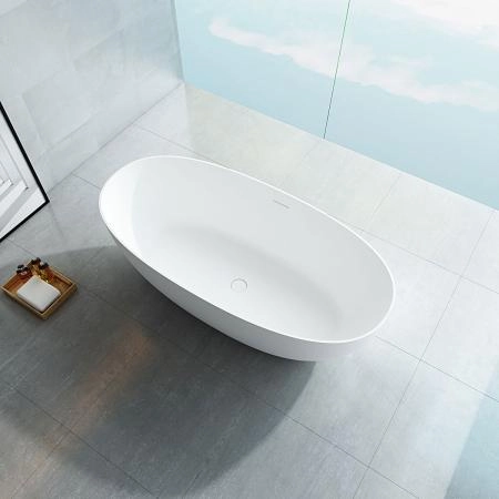 Ванна Vincea VBT-6S01MW 1700х750х550 Solid Surface белый матовый