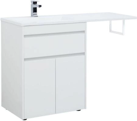 Тумба под раковину Aquanet Токио 68 белый (напольная, 1 ящик, 2 дверцы)