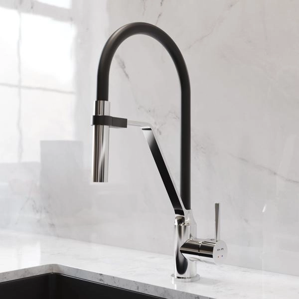 Смеситель для кухни AM.PM Like F8013000 хром, черный