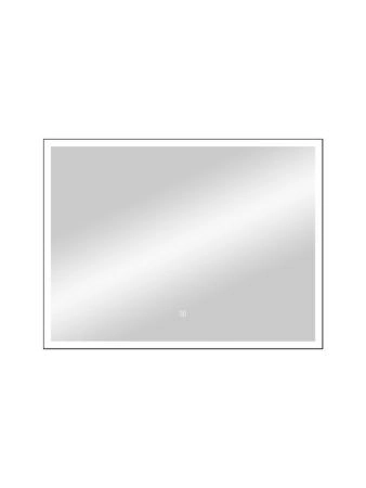 Зеркало Континент Frame black standart 800x600 ЗЛП183 с подсветкой