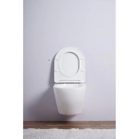 Унитаз Esbano AZALEA (White) подвесной безободковый микролифт