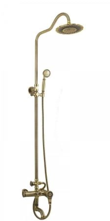 Душевая стойка ZORG Серия 400 A 402DS-BR бронза