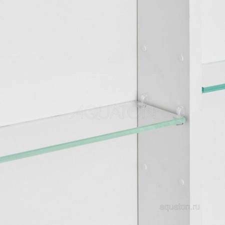 Зеркальный шкаф AQUATON Асти 50 белый 1A263302AX010