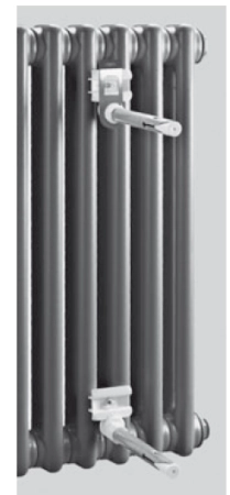 Zehnder комплект кронштейнов Set 4 x BH+BKE160 Ral 9016