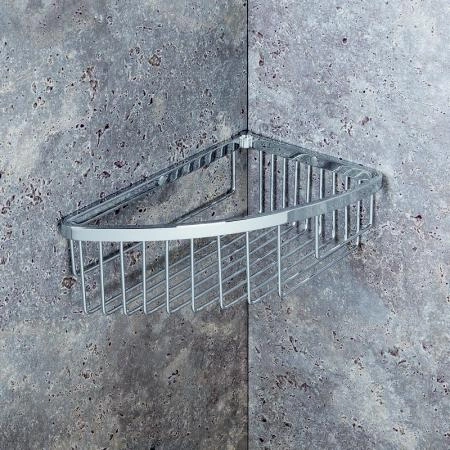 Полка Colombo Angolari B9610 24x15 угловая хром