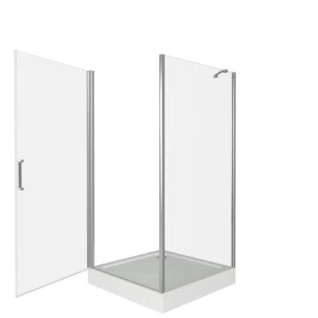 Душевой уголок GOOD DOOR FANTASY CR-90-С-CH 90x90 прозрачное