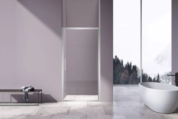 Душевая дверь Vincea Slim 8mm VDP-4SL100CL, хром, стекло прозрачное