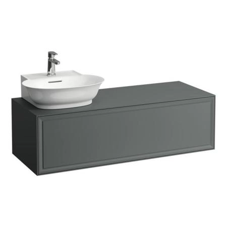 Laufen New Classic Тумба с раковиной, SX, 117.5х45.5х34.5см, 1 ящик, подвесная, цвет: серый