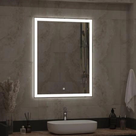 Зеркало Континент Mercury standart 700x900 ЗЛП506 с подсветкой