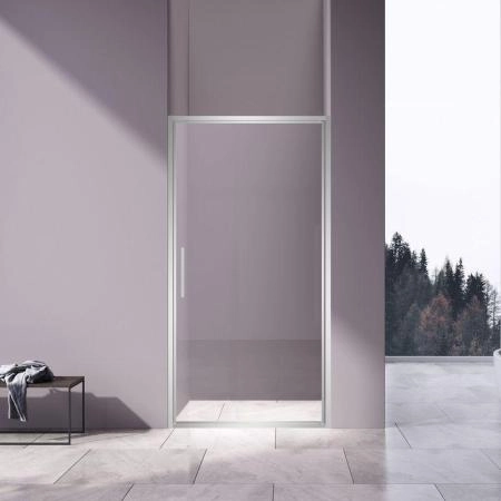 Душевая дверь Vincea Slim 8mm VDP-4SL100CL, хром, стекло прозрачное