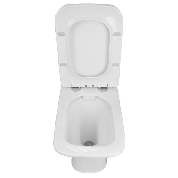 Унитазы Azario Унитаз-компакт безободковый Azario Formal AZ-1353B с крышкой микролифт