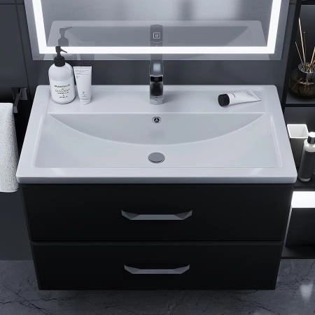 Раковина Uperwood Foster 80 см, прямоугольная