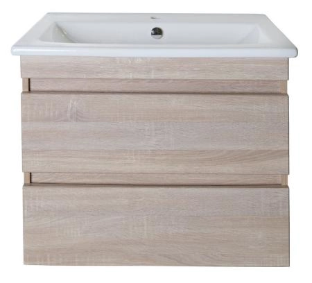Тумба ASB-Mebel Лира 60 Дуб Сонома подвесная под умывальник Элина 60