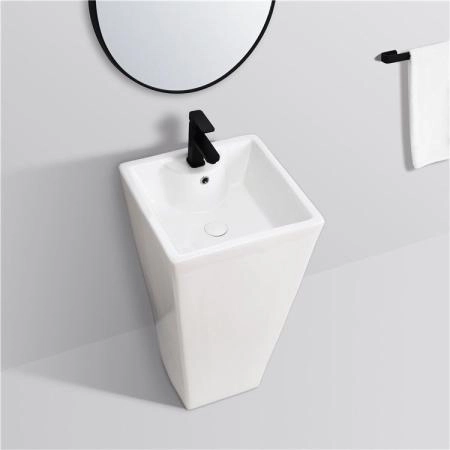 Раковина CeramaLux NB145 48 см на пьедестале