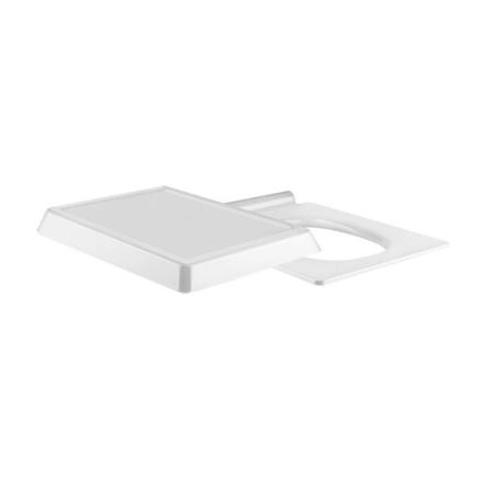 Gessi Venti 20 Сиденье с крышкой для унитаза без шарниров, цвет: белый