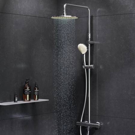 Душевая система AM.PM Gem F0790410 термостат хром