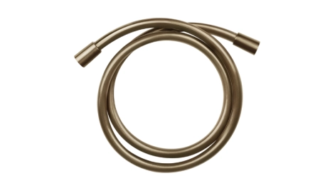 Gessi Technical шланг Cromalux для ванны с коническим соединением, длина 1500 мм, цвет Warm Bronze Brushed PVD