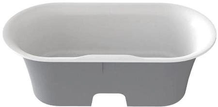 Ванна GOOD DOOR Венеция 170х80 литьевой мрамор серый