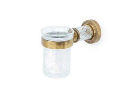 Стакан для зубных щеток Boheme MURANO CRYSTAL_Комплект 10904-CRST-BR