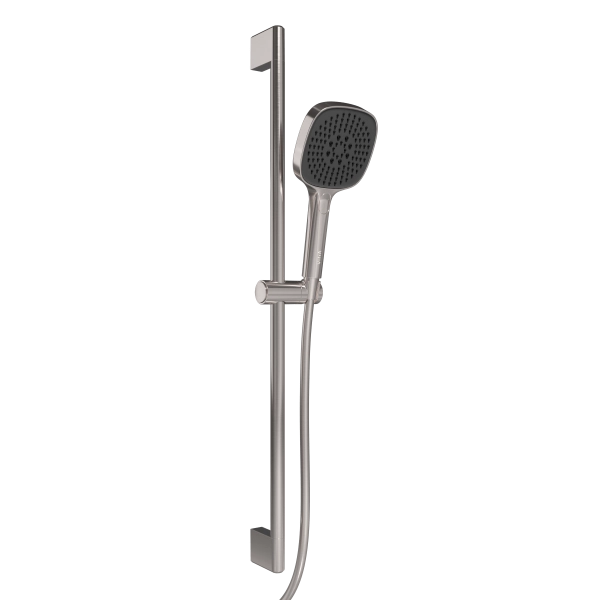 Душевая стойка VitrA Core Square A4591734EXP с ручным душем без смесителя брашированный никель