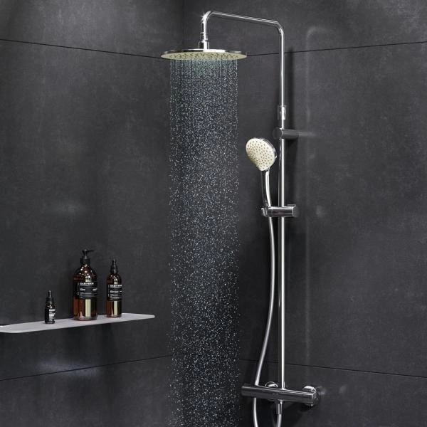 Душевая система AM.PM Gem F0790410 термостат хром