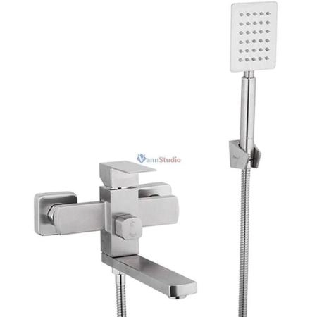 Смеситель для ванны Frap F32802 сатин