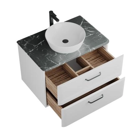 Тумба Veneciana TIBR 80 со столешницей белая