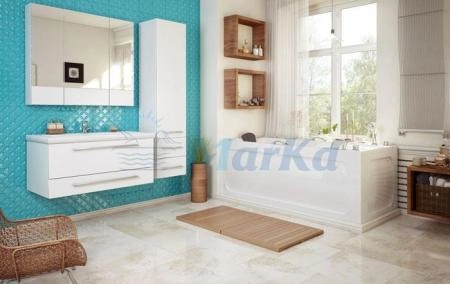 Ванна 1Marka AELITA 180x80 см без гидромассажа