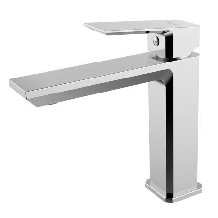 Смеситель для раковины Azario HARDCORE без донного клапана, хром (AZ-VJG168277C)