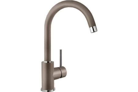 Смеситель Blanco MIDA 524207 серый беж гранит new для мойки