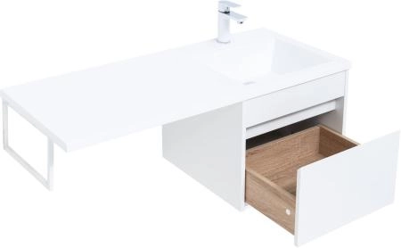 Тумба под раковину Aquanet Токио 48 белый (подвесная, 1 ящик)