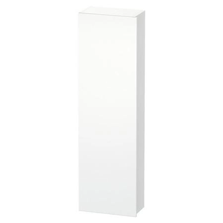 Duravit DuraStyle Шкаф 40х24х140см., подвесной, левый, 1 дверь, 4 стеклянные полки, цвет: белый матовый