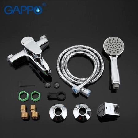 Смеситель Gappo G3236 для ванны длинный излив хром