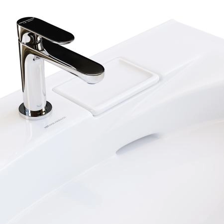 Раковина Kerama Marazzi RIVA РИВА RV.wb.80 мебельная с крепежом 80, белая глянцевая