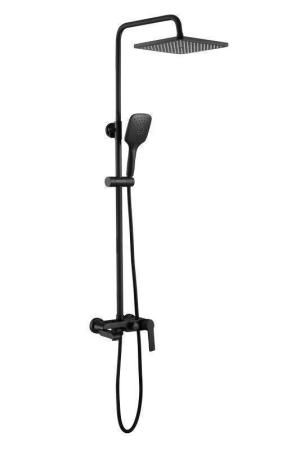 Душевая система ESKO Singapore black со смесителем ST300BL хром