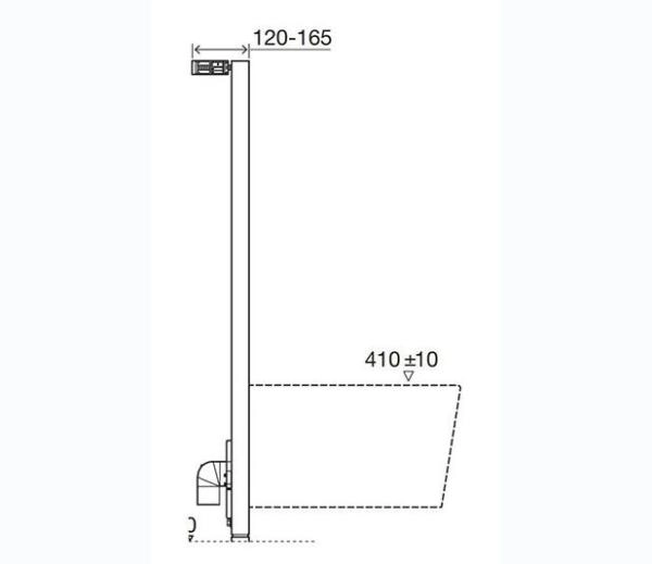Инсталляция для биде OLI Sanitarblock 136078