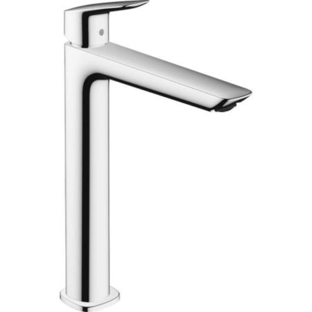 Смеситель Hansgrohe 71258000 Logis Fine для раковины 232 мм, гладкий хром