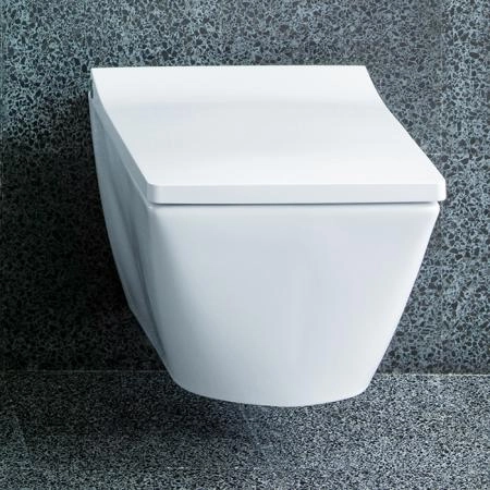 Duravit Viu Унитаз подвесной 370x570мм, rimless, вкл. крепление Durafix,  с покрытием WG, цвет: белый