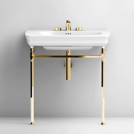 Artceram Civitas Металическая структура Quadra 55х44хh80,5см, напольная, цвет: золото