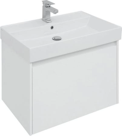 Тумба под раковину Aquanet Nova Lite 75 белый (1 ящик)