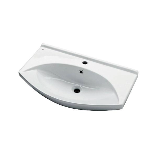 Тумба под раковину Bellezza Кантри-75 цвет белый напольная