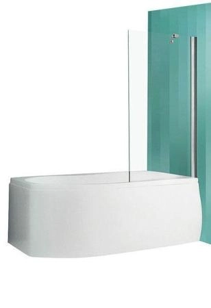 Шторка для ванной Roltechnik PXV1/700 неподвижная 70 см профиль хром стекло прозрачное