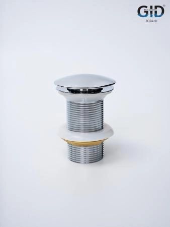 Металлический донный клапан Gid Ch100 хром