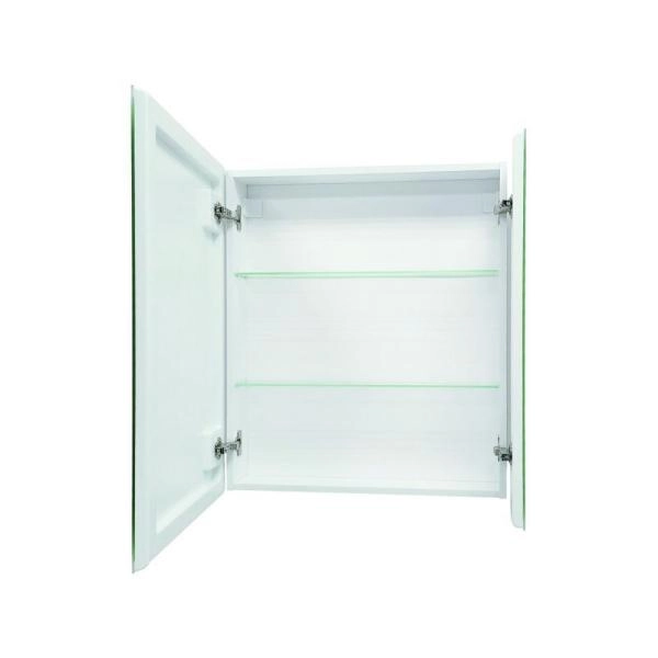 Зеркало-шкаф Континент Emotion LED 700х800 с подсветкой, 2 створки МВК029