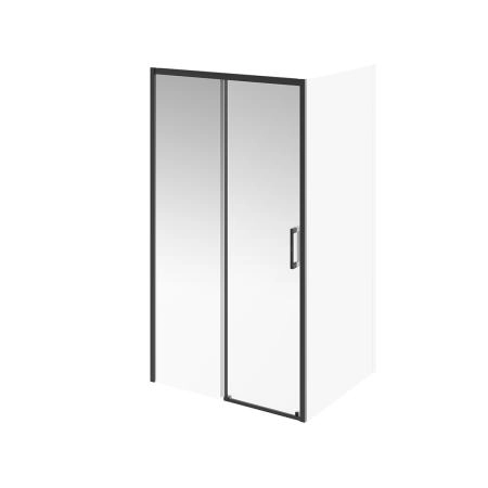 Душевая дверь Kerama Marazzi VETRO ВЕТРО VE.110.SD.BLK.M раздвижные, 110х195, матовый черный