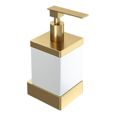 Диспенсер Boheme настенный Qubic Matt Gold 10727-MG