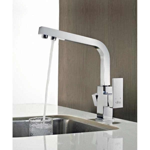 Смеситель Rossinka Z35-32 для кухни с подключением к фильтру с питьевой водой