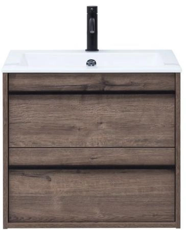 Тумба под раковину Aquanet Lino 60 Дуб Веллингтон